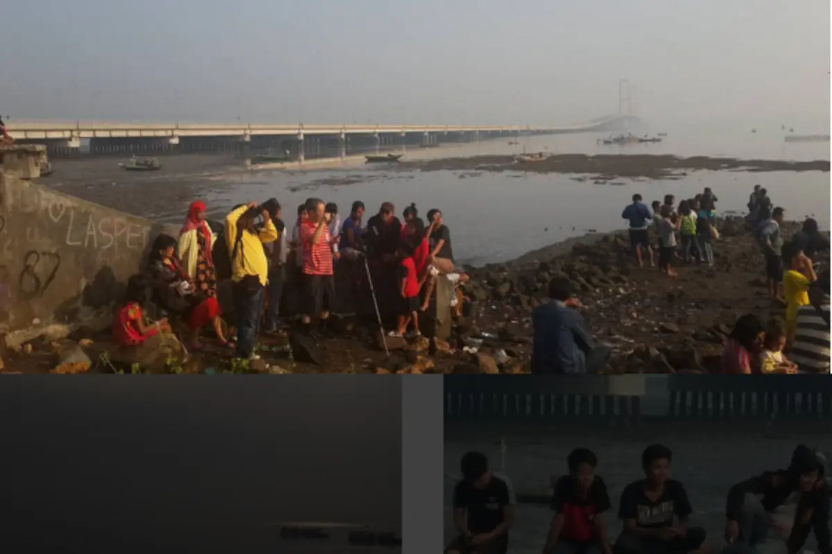 8 Potret Menakjubkan Gerhana Matahari di Surabaya