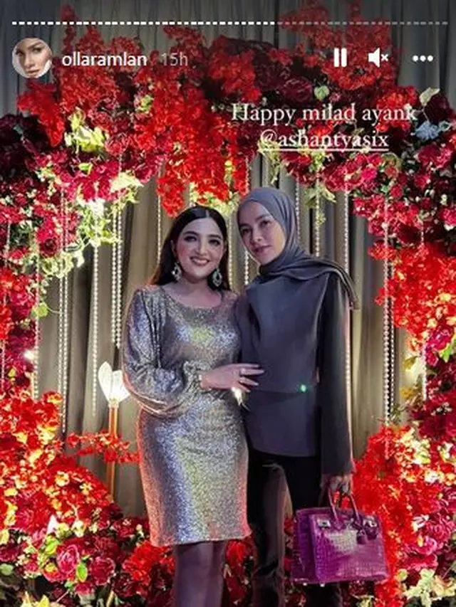 6 Momen Pesta Ulang Tahun Ashanty ke-38, Bertabur Bintang