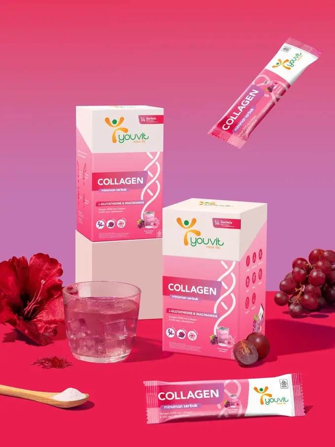 Youvit Collagen Minuman Serbuk