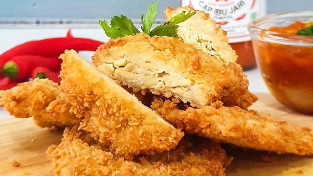 Tempe Katsu Pedas Asam Manis