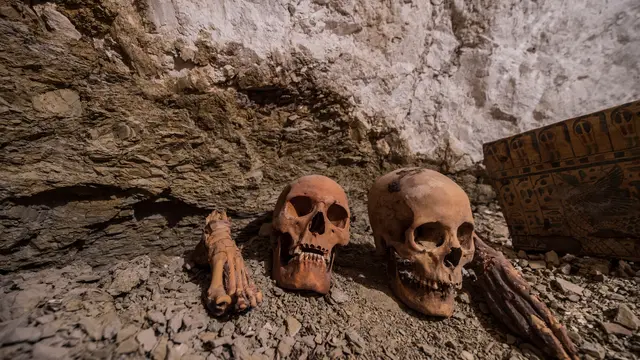 Arkeolog Mesir Temukan Mumi Ahli Perhiasan Emas di Makam Luxor