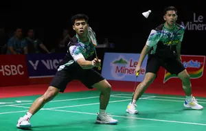 Ganda Putra Unggulan Indonesia, Raymond/Joaquin, Tersingkir dari Hylo Open 2026 oleh Nonunggulan
