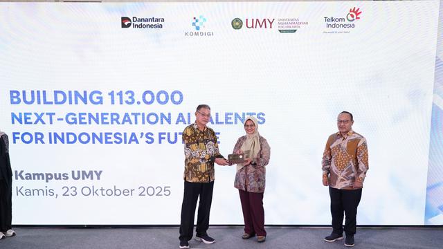 Telkom Gandeng Universitas Muhammadiyah Yogyakarta, Cetak 113 Ribu Talenta AI untuk Masa Depan Indonesia