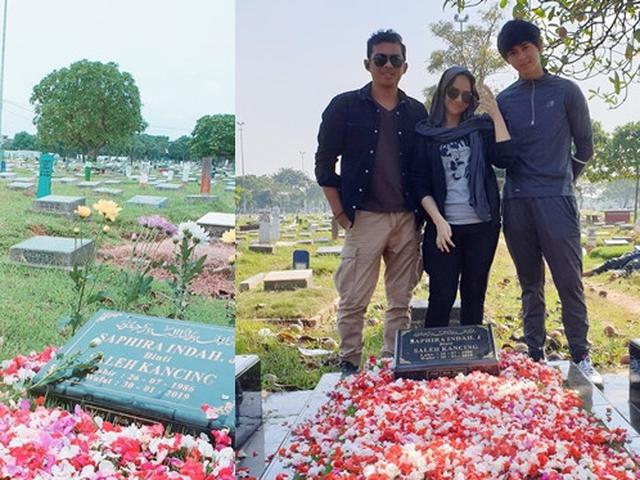Ziarah Ke Makam Saphira Indah Ini 6 Momen Angelica Simperler Bareng Suami Dan Anak Sambung Hot Liputan6 Com