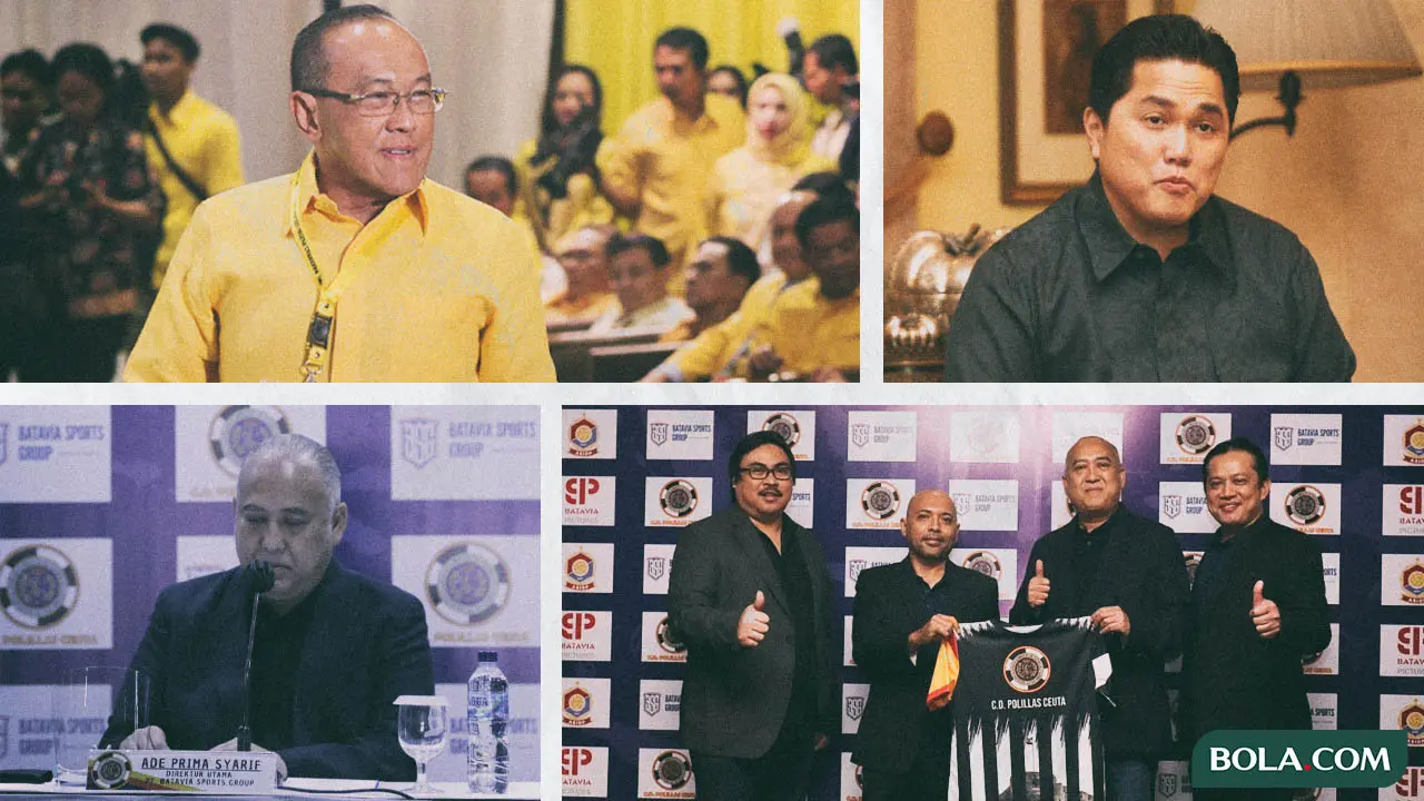 Kolase - Bakrie Group, Erick Thohir, BSG (Batavia Sports Group)