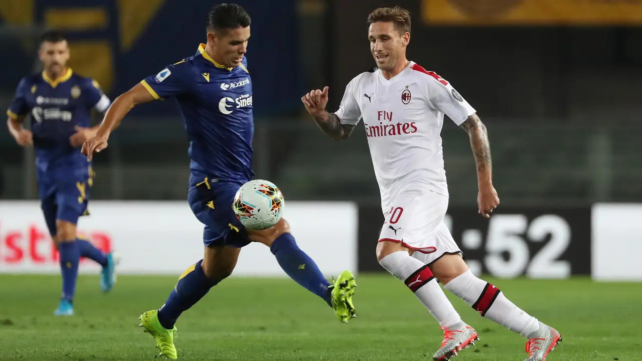 Gol Penalti Piatek Antar AC Milan Tekuk Hellas Verona