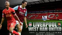 Prakiraan Susunan Pemain Liverpool vs West Ham United
