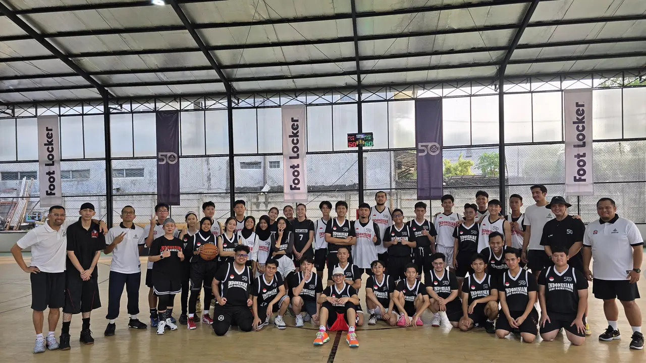 Bintang-Bintang IBL Tanding dengan Komunitas Basket Tuli