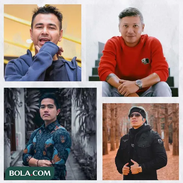 Kolase - Raffi Ahmad, Gading Marten, Kaesang, Atta Halilintar