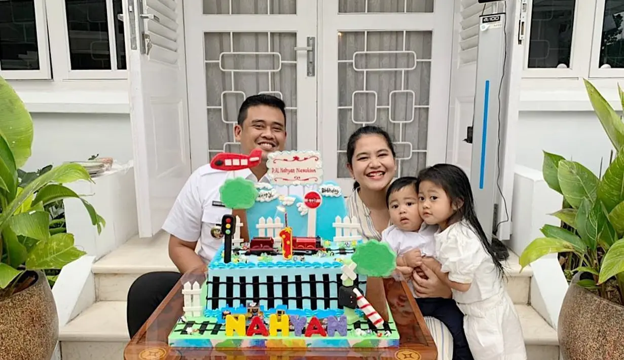 Ultah Anak Kahiyang Ayu dan Bobby Nasution (Instagram/bobbynst)