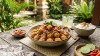 Resep Tempe Popcorn Sambal Matah Renyah dan Segar