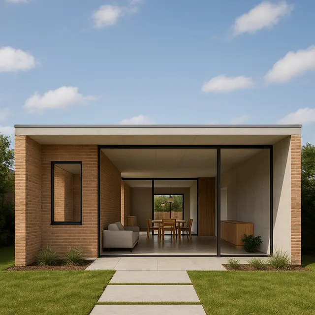 Desain Rumah Sederhana dengan Budget Terbatas (Foto: ChatGPT)