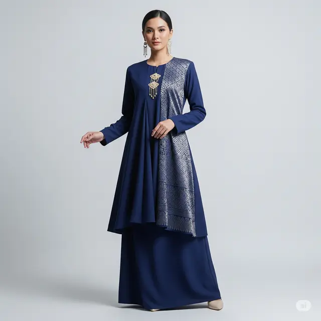 9 Model Baju Tenun Kombinasi Kain Polos, Panduan Lengkap untuk Gaya Etnik Modern