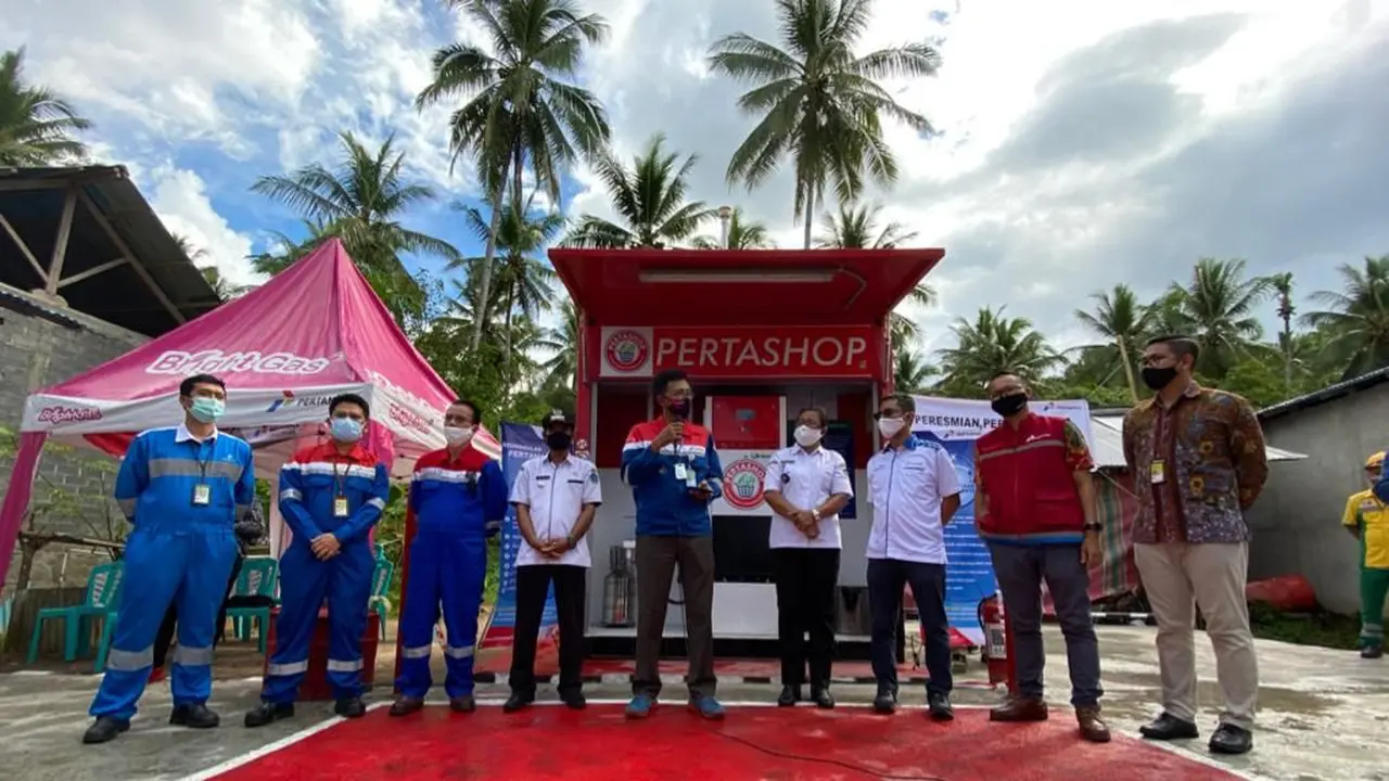PT Pertamina (Persero) resmi meluncurkan Pertashop pertama di Pulau Sulawesi atau perdana di wilayah operasi Marketing Operation Region (MOR) VII. (Dok Pertamina)