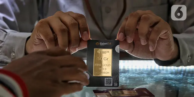Simak Rincian Harga Emas 24 Karat Hari Ini di Antam, Pegadaian dan Hartadinata