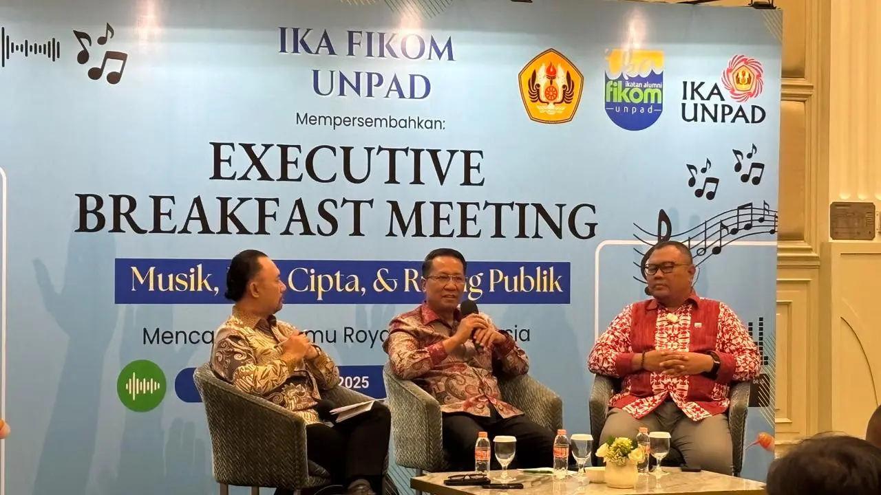 Executive Breakfast Meeting IKA Fikom Unpad, di Jakarta, Rabu (8/10/2025). (Foto: Liputan6.com/Tira Santia)