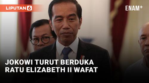 VIDEO: Jokowi Turut Berduka Atas Kepergian Ratu Elizabeth II