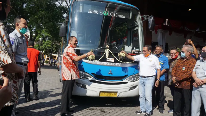 Peresmian Batik Solo Trans Koridor 3 dan 4