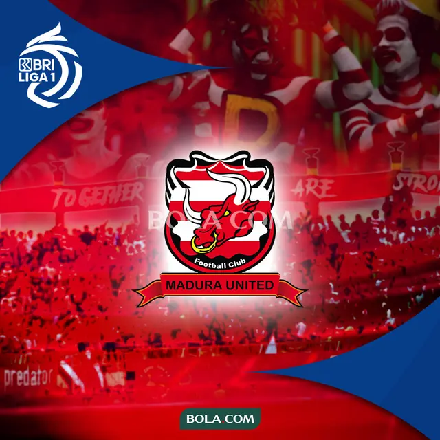 BRI Liga 1 - Ilustrasi Logo Madura United untuk Liga 1 2025/2026