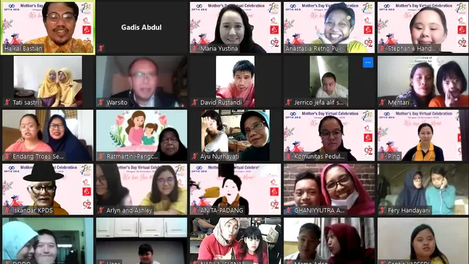 Komunitas Peduli Down Syndrome Rayakan Hari Ibu Secara Virtual
