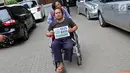 Perwakilan LBH Disabilitas dan Masyarakat Peduli Autis mendatangi Universitas Gunadarma di Depok, Kamis (20/7). Mereka pelaku bullying terhadap Muhammad Farhan diberikan pembinaan terkait kehidupan anak berkebutuhan khusus (Liputan6.com/Immanuel Antonius)