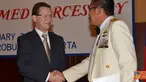 Citizen6, Jakarta Pusat: Penghargaan yang diberikan kepada para pejabat TNI AL dan Korps Marinir sebagai bentuk apresiasi terhadap hubungan kerjasama yang telah terjalin dengan baik selama ini. (Pengirim: Marinir)