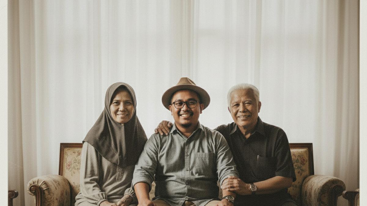 Cara Membuat Foto Bersama Orang Tua yang Sudah Meninggal dengan Gemini AI, Bikin Rindu Ayah Ibu