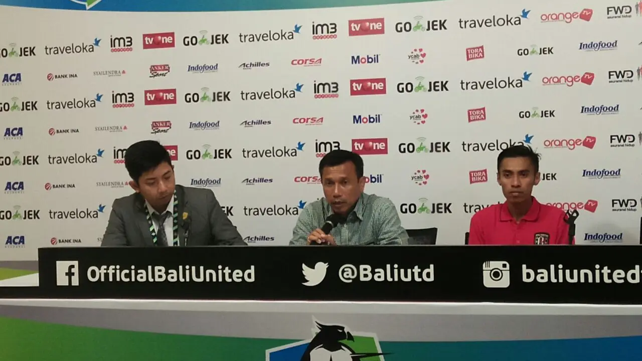 Pelatih Bali United Widodo Cahyono Putro