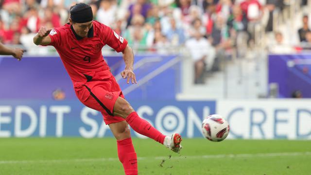 Timnas Yordania Vs Timnas Korea Selatan di Piala Asia 2023.