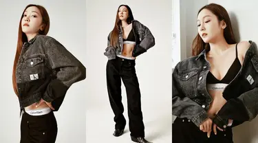 Jessica Jung atau dikenal juga dengan nama Koreanya Jung Soyeon adalah aktris, penyanyi dan perancang busana berdarah Korea-Amerika yang memulai karier sebagai anggota grup idola Girls Generation atau SNSD. Kolaborasinya baru-baru ini dengan Calvin Klein untuk majalah Wonderland edisi China telah menarik banyak perhatian.&nbsp;(FOTO: instagram.com/jessica.syj/)