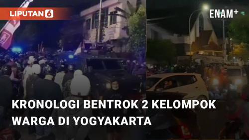 VIDEO: Kronologi Bentrok 2 Kelompok Warga di Yogyakarta, Bawa Nama PSHT dan Brajamusti