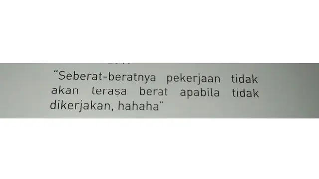 Motto absurd (Sumber: Twitter/ @estapehijau)