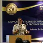 Wakil Gubernur DKI Jakarta Sandiaga Uno memberi sambutan sebelum penempelan stiker aman saji Asian Games 2018 di salah satu restoran di Plaza Indonesia, Jakarta, Selasa (24/7).  (Liputan6.com/Arya Manggala)