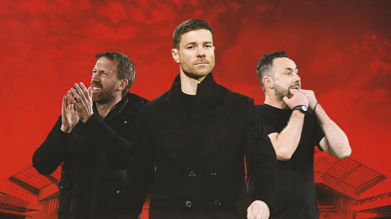 Liverpool - Graham Potter, Xabi Alonso, Roberto de Zerbi
