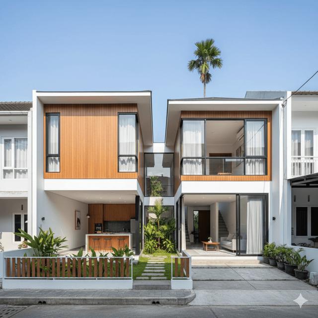 Ide Rumah Tumbuh di Perkotaan. Gemini