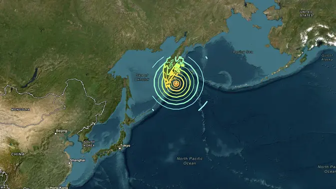 Rusia Diguncang Gempa Dahsyat, Tsunami Ancam Filipina-Selandia Baru!