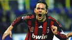 AC Milan's Filippo Inzaghi celebrates after scoring the equalising goal to make it 2-2 during their UEFA Group E match against Portsmouth at Fratton Park on November 27, 2008 . AFP PHOTO/CARL DE SOUZA