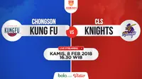 Chongson Kung Fu Vs CLS Knights (Bola.com/Adreanus Titus)