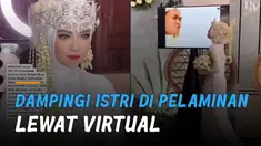 Tanpa membatalkan rencana, pesta tetap berlangsung namun dengan cara virtual.