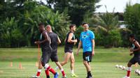 PSM dalam sesi latihan. (Bola.com/Abdi Satria)