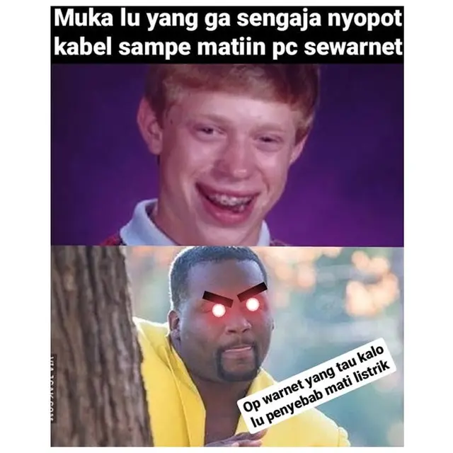 7 Meme Momen Bocah Main di Warnet Ini Bikin Tepuk Jidat