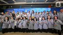 Sejumlah pemain top nasional dan muda bergabung memperkuat barisan tim putri Jakarta Elektrik PLN pada gelaran PLN Mobile Proliga 2024. (Bola.com/M Iqbal Ichsan)