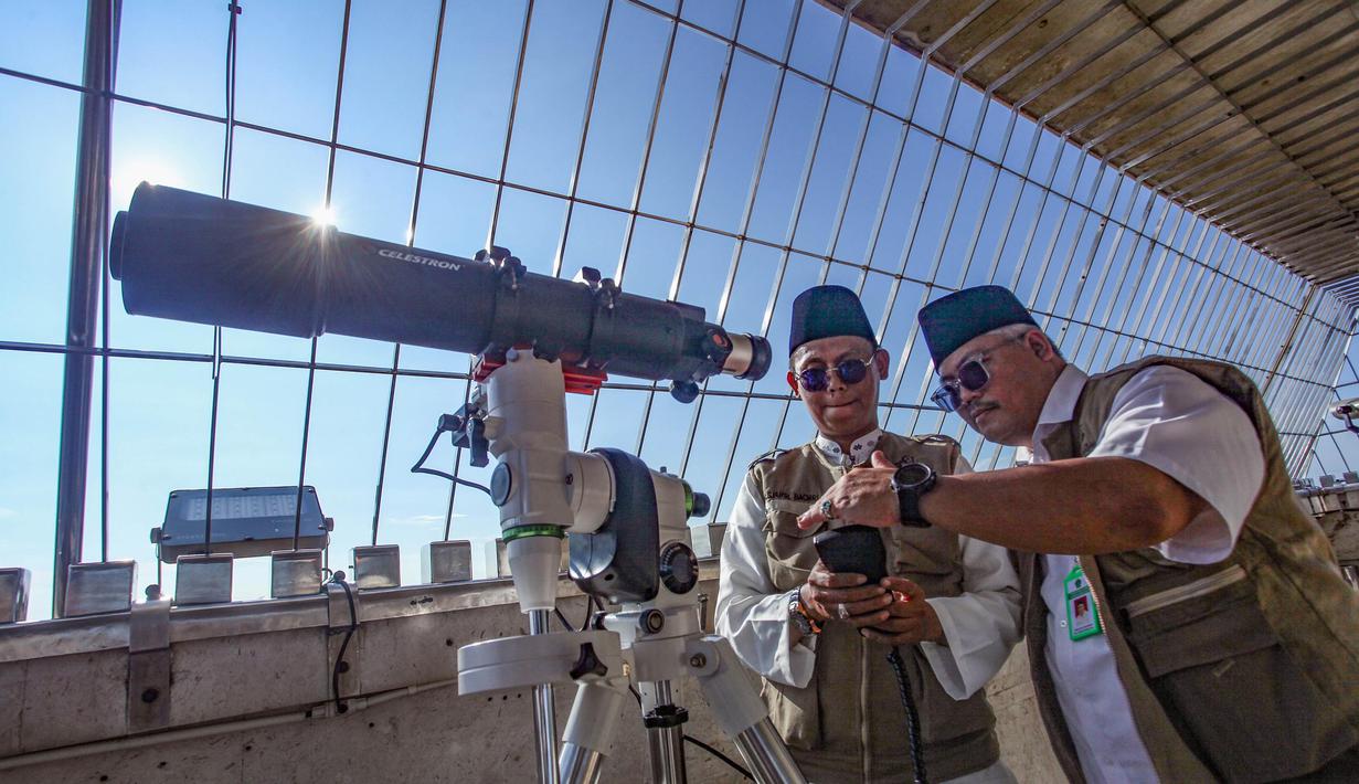 Pelaksanaan sidang isbat dan konferensi pers itu sempat tertunda. (merdeka.com/Arie Basuki)