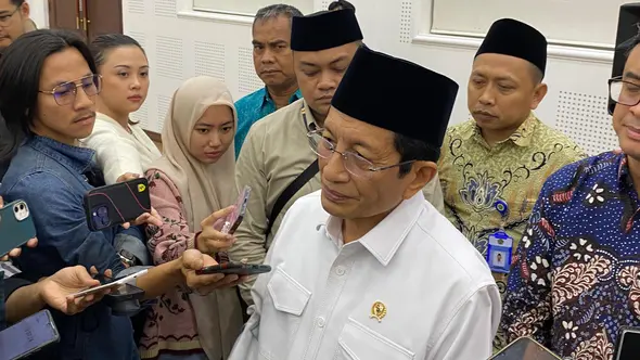 <p>Menteri Agama Nasaruddin Umar. (Tim News).</p>