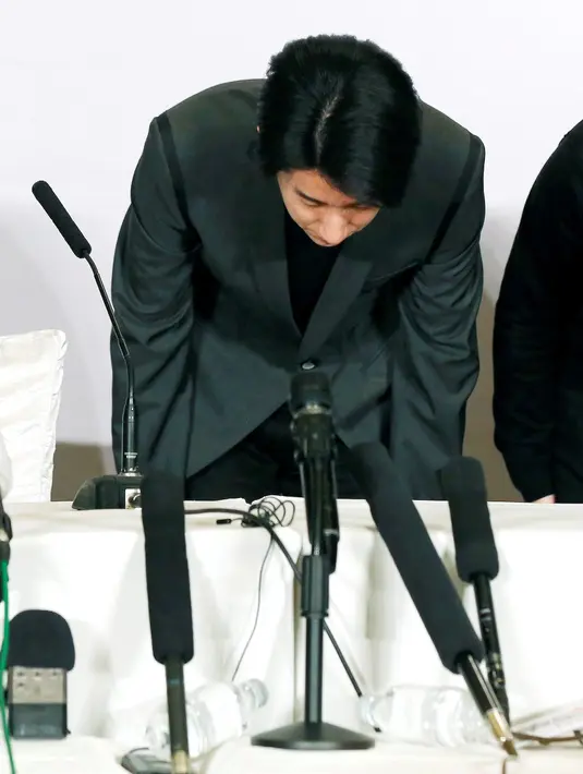 'Saya juga harus mengambil sebagian tanggung jawab kesalahan ini karena sebagai ayahnya, saya tidak mengajarinya dengan baik. Oleh karena itu, atas nama Jaycee dan saya sendiri, saya menyampaikan permintaan maaf' tandasnya. (Bintang/EPA)