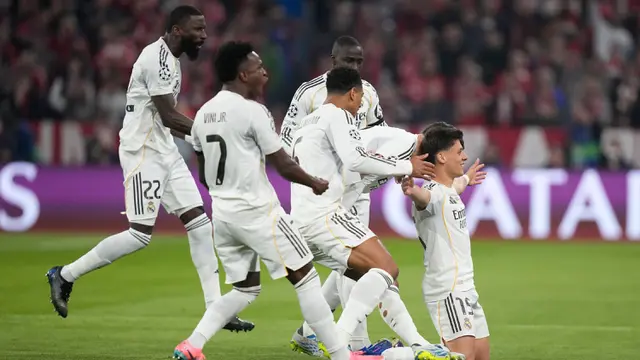 Foto: Sengit Hingga Akhir Laga, Bayern Munchen Depak Real Madrid dari Liga Champions