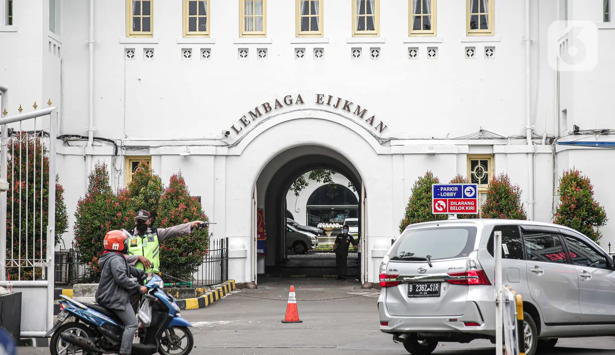 Suasana Kantor Lembaga Biologi Molekuler (LBM) Eijkman di Jakarta, Selasa (4/1/2022). Pemerintah melebur LBM Eijkman yang telah beroperasi selama 33 tahun ke Badan Riset dan Inovasi Nasional (BRIN).  (Liputan6.com/Faizal Fanani)