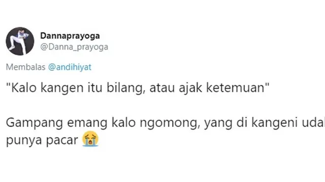 7 Curhatan Netizen saat Kangen dengan Orang Ini Bikin Geleng Kepala