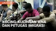 Meresahkan, Puluhan WNA Kena Razia Petugas Imigrasi