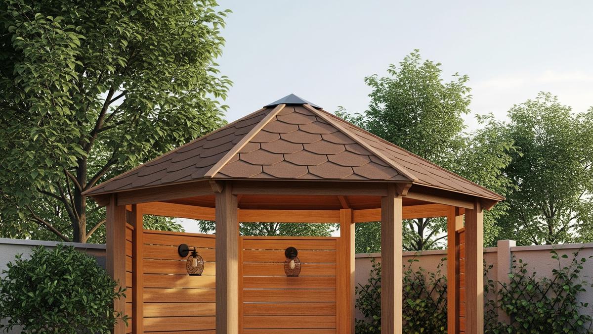 Dari Sempit Jadi Asri, 7 Desain Halaman Belakang Rumah Kecil dengan Gazebo Mini Cocok untuk Santai